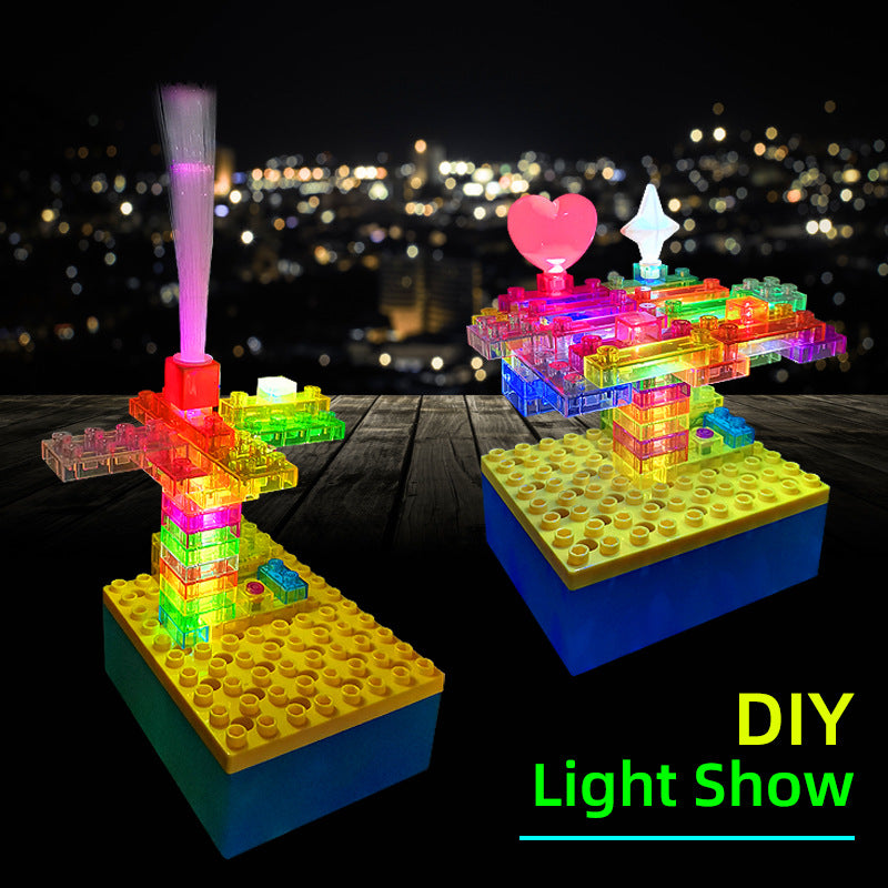 City Light Show Circuit Educational Kit Scientific Exploration Brain Development Physical Experiment Set