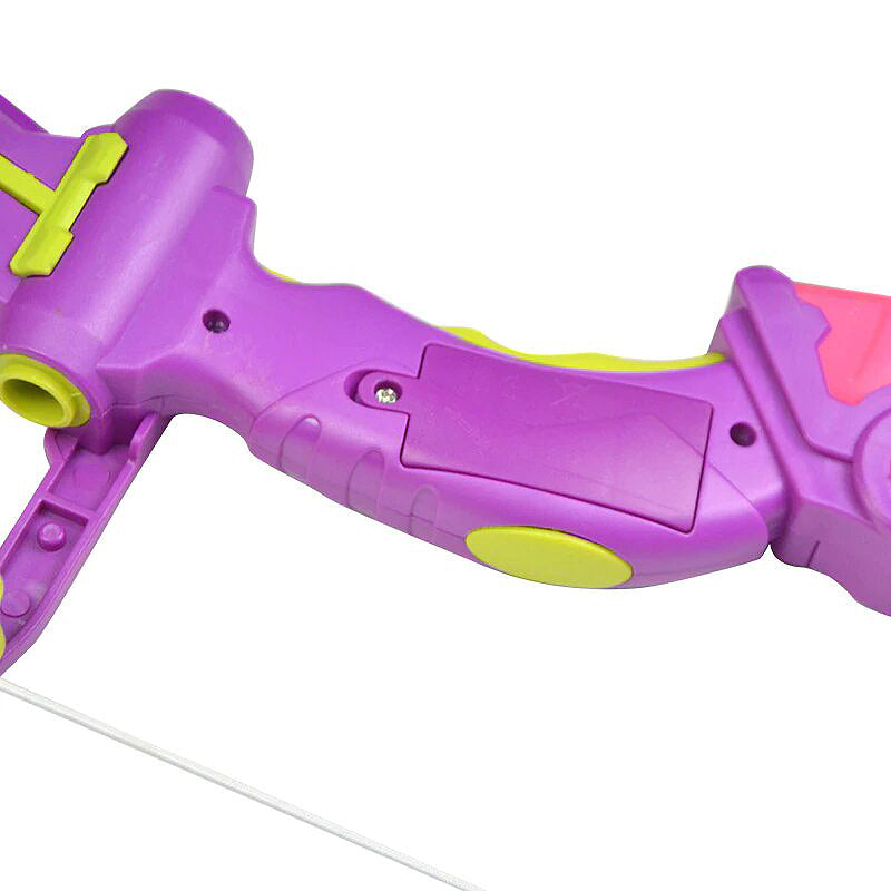 Fonderland Light Up Bow With 3 Suction Cup Arrows Kids Archery Toys Set Girl Like Gift