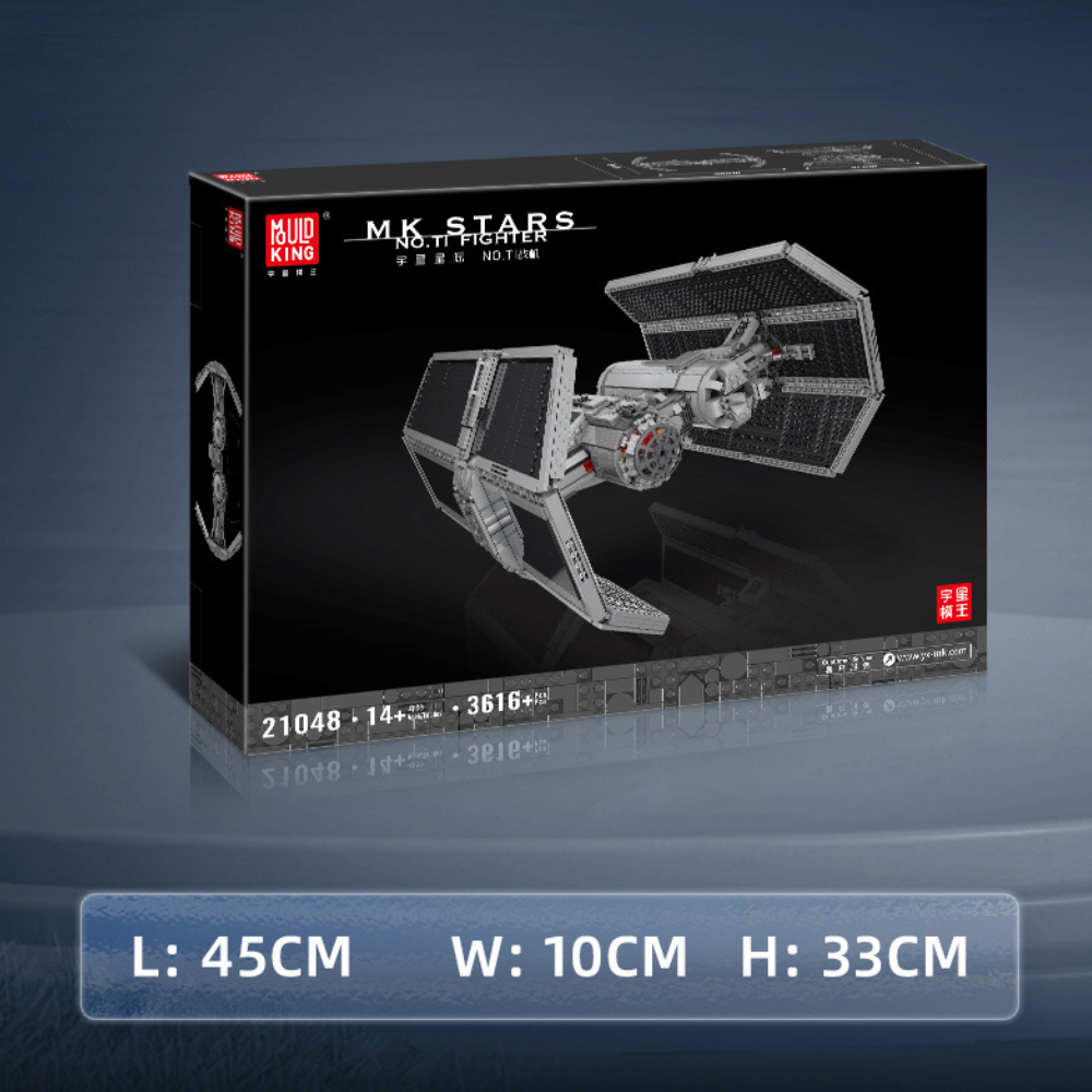 3616pcs Mould King 21048 T1 Fighter Tie Bomber Building Blocks Toy Set