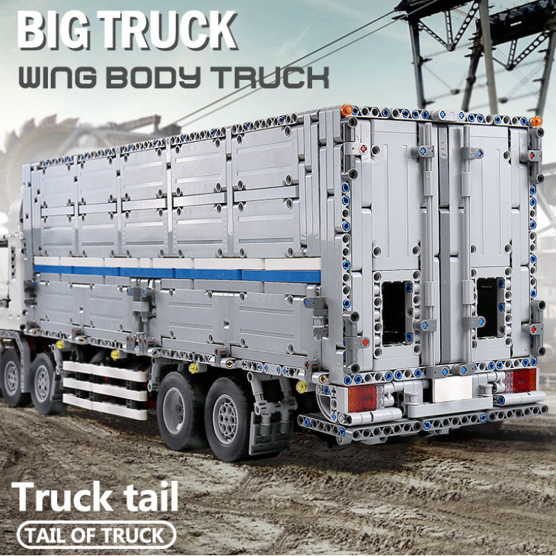 4166pcs Mould King 13139 Wing Body Truck APP Remote Control Building Blocks Toy Set