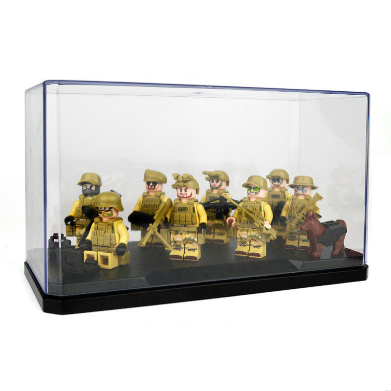 Model Display Box Acrylic Display Box Toy Car Toy Plane Toy Model Action figure Display Case