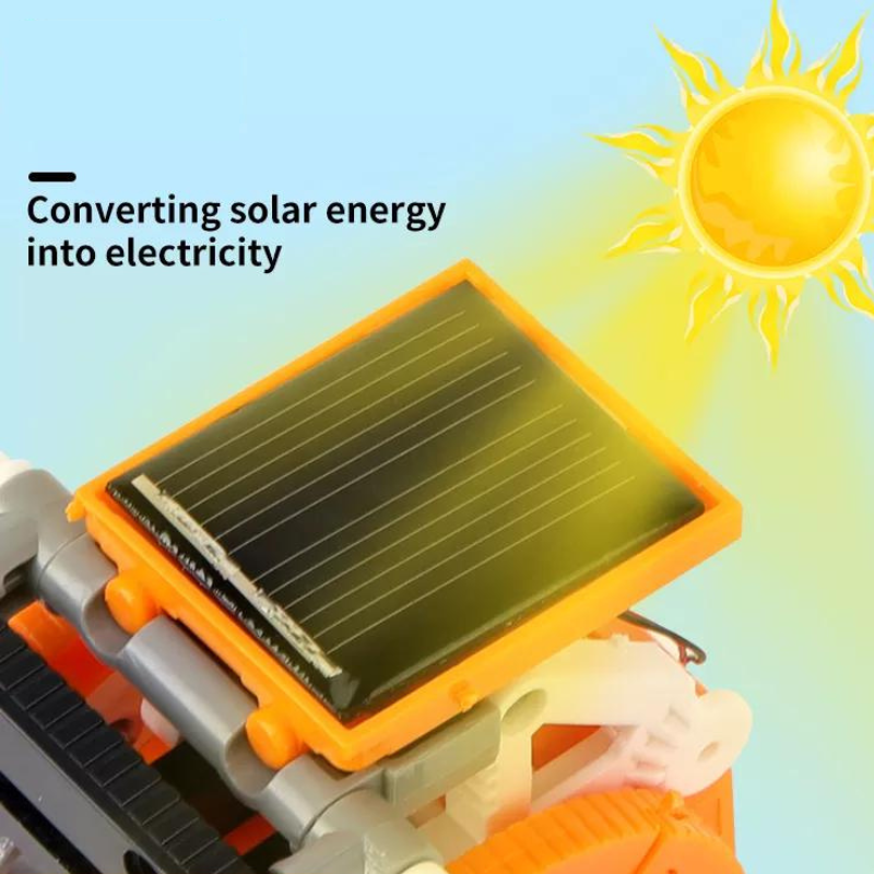 7 In 1 DIY Science Experiment Robot Building Educational Kit Solar Powered Solar Robot STEM Learning Kids Toy