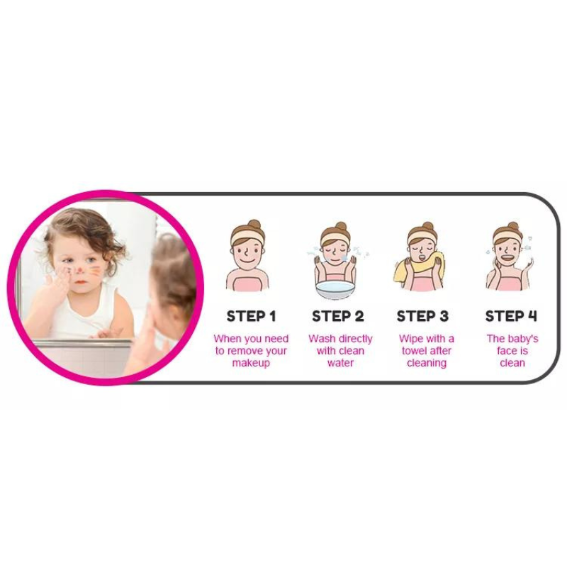 Kid Girls Lip Gloss Set 8 Cupcake Style Kids Safe Cosmetic Pretend Play Kit Princess Toy