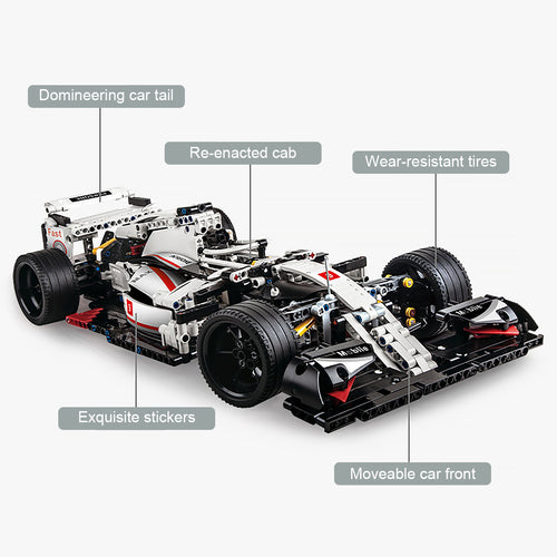 1235pcs 1:10 Giants Car Model Kids Building Toys Puzzle Block Mould King Gift