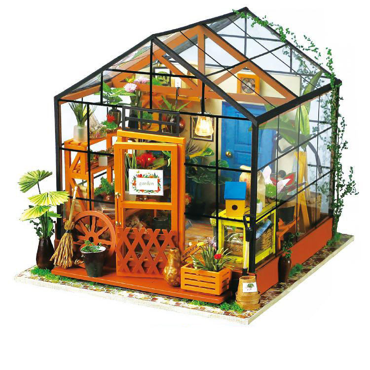 Wholesale Rolife Cat House DG149 DIY Miniature Dollhouse Model for