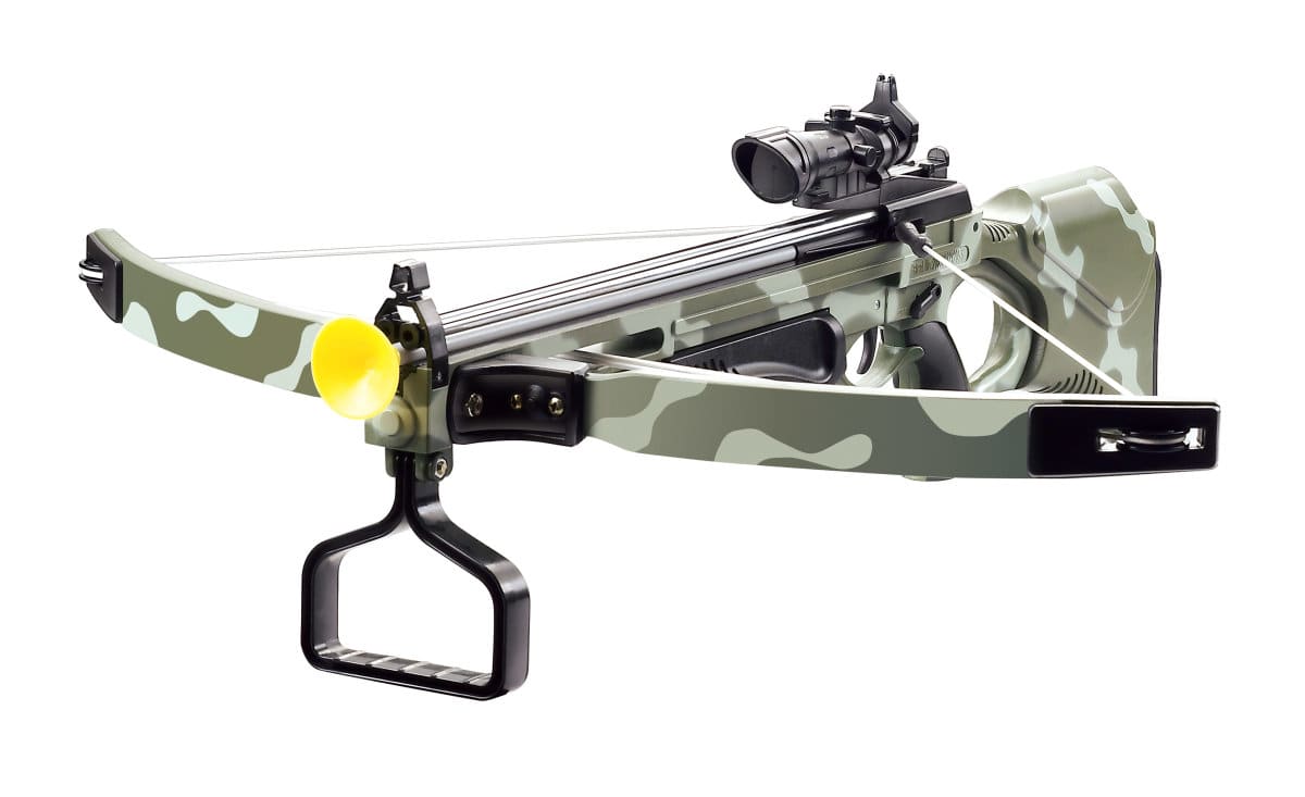 Real Action Camouflage Crossbow Archery Suction Arrows & Target Set Kids Toy