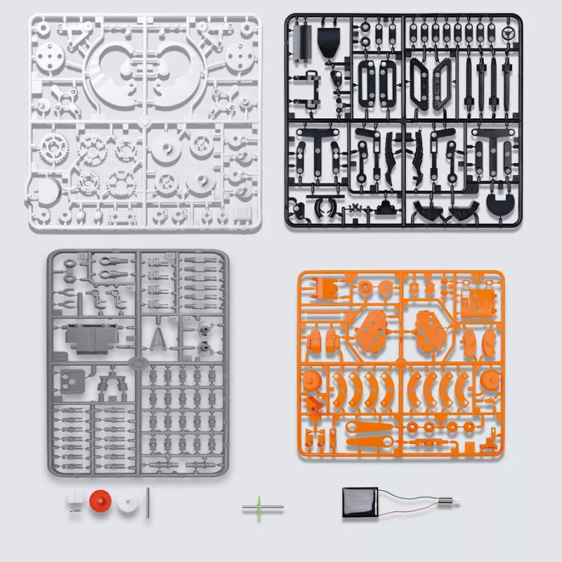 7 In 1 DIY Science Experiment Robot Building Educational Kit Solar Powered Solar Robot STEM Learning Kids Toy