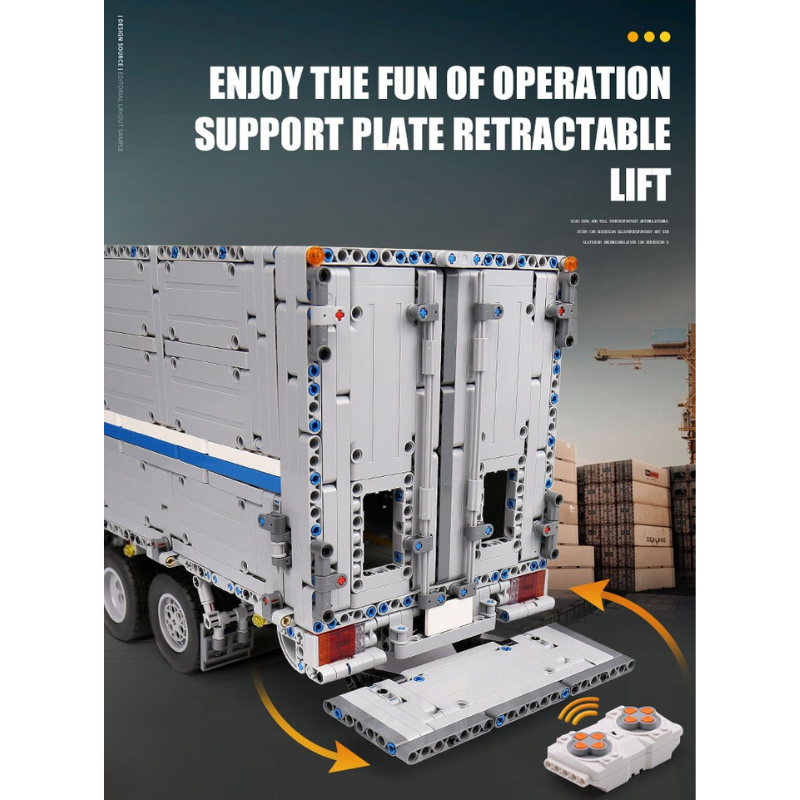 4166pcs Mould King 13139 Wing Body Truck APP Remote Control Building Blocks Toy Set