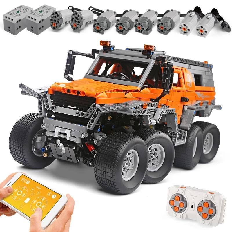 2578pcs Mould King 13088 Avtoros Shaman Siberia Off-Road Vehicle Model ...