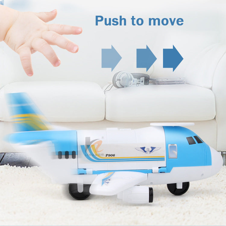 Children Toys Aircraft Vehicles Transports Plane Kids Air Freighter Toy Car Gift