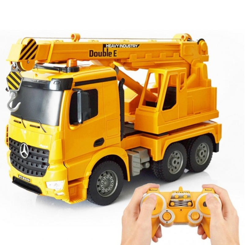 Double E E526-003 1:20 2.4GHz Remote Control Mercedes-Benz Crane Model Toy Truck