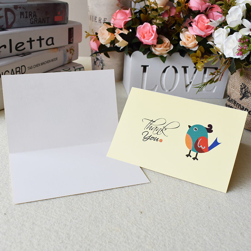 24pcs Premium Greeting Cards Thank You Cards 6 Styles Bulk Mixed Party Card Pack With Envelopes and Stickers - Flowers