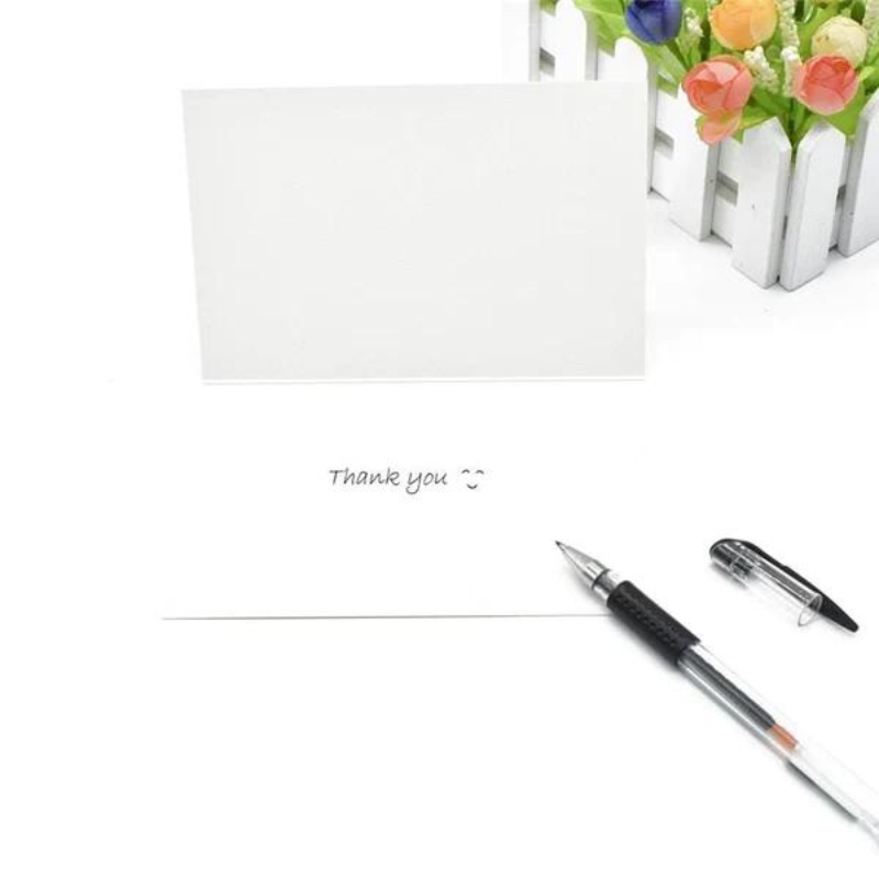 24pcs Premium Greeting Cards Thank You Cards 6 Styles Bulk Mixed Party Card Pack With Envelopes and Stickers - Tropical Plants