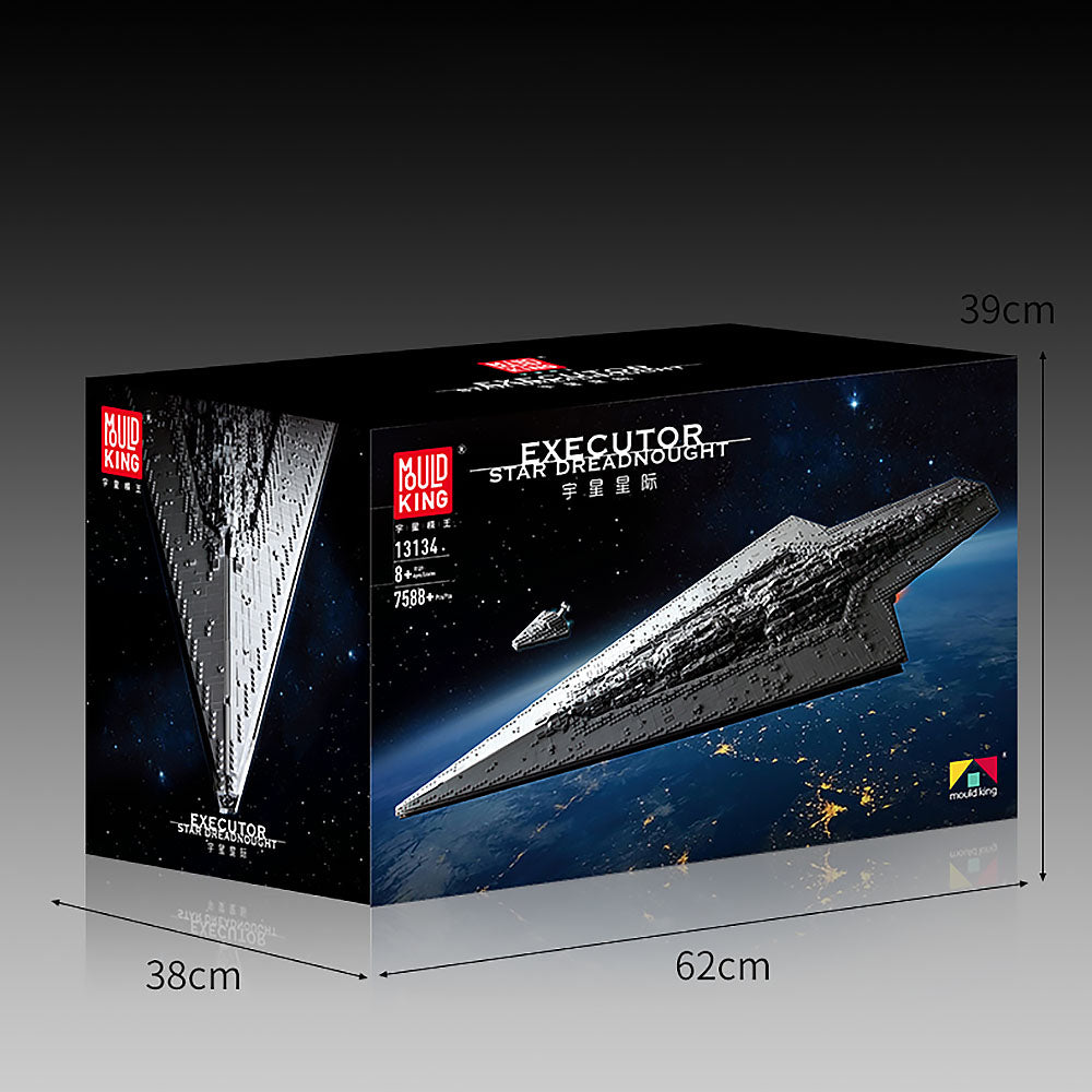 7588pcs Star War UCS Executor Dreadnought Model Building Block   Kid Toy Puzzle