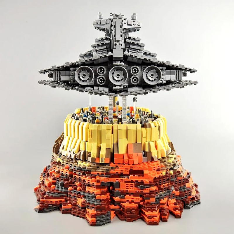 5162pcs Mould King 21007 The Empire over Jedha City Building Blocks Toy Set