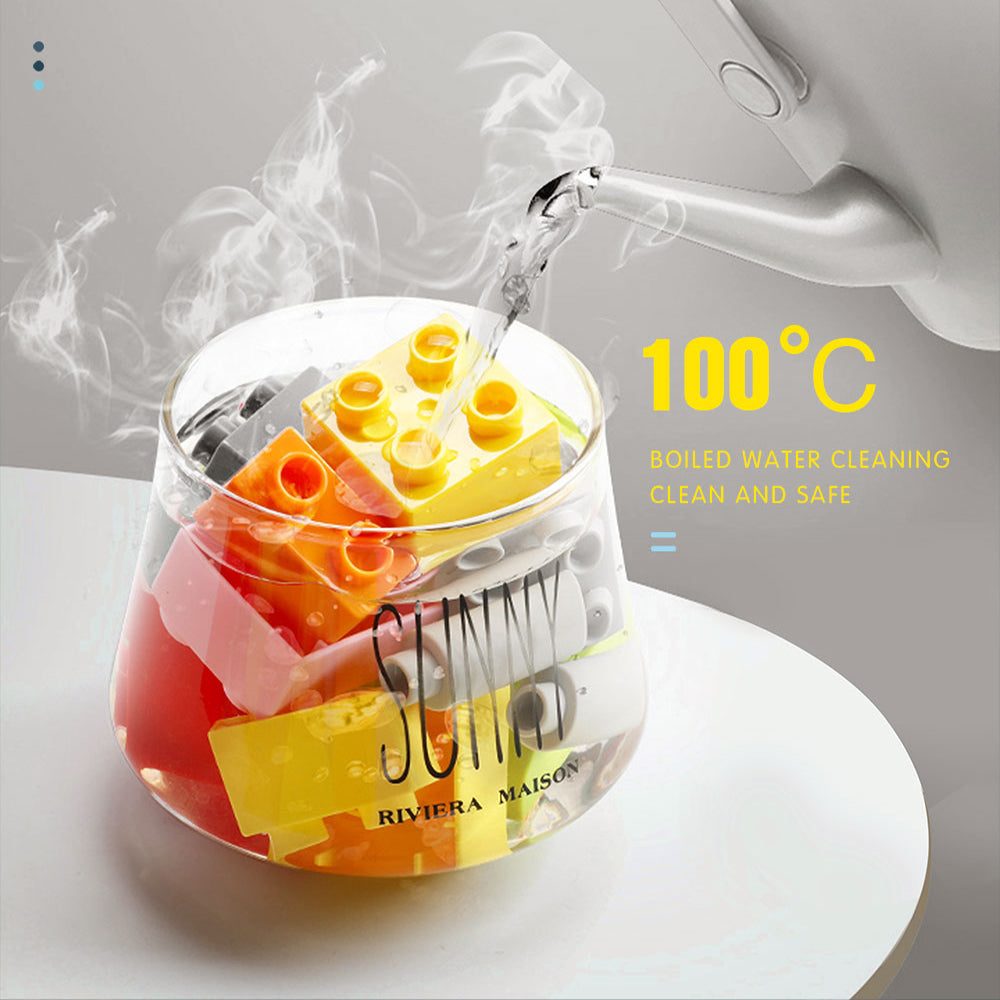 320Pc Duploed Marble Race Run Building Blocks Maze Ball Track Preschool Toy Kids