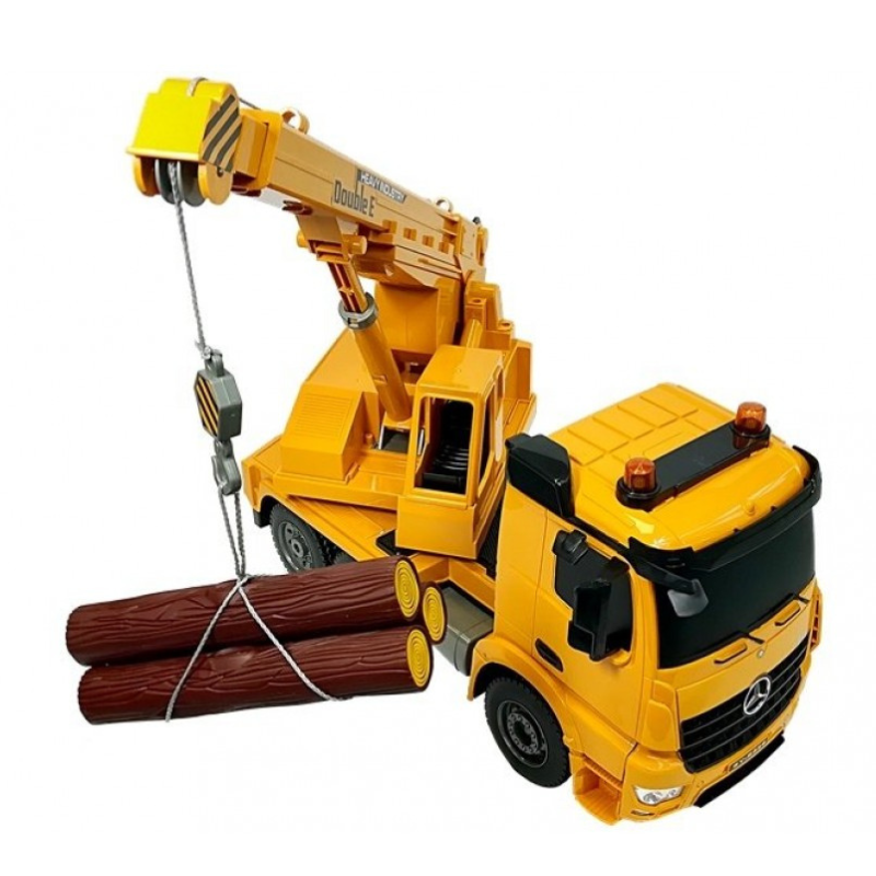 Double E E526-003 1:20 2.4GHz Remote Control Mercedes-Benz Crane Model Toy Truck