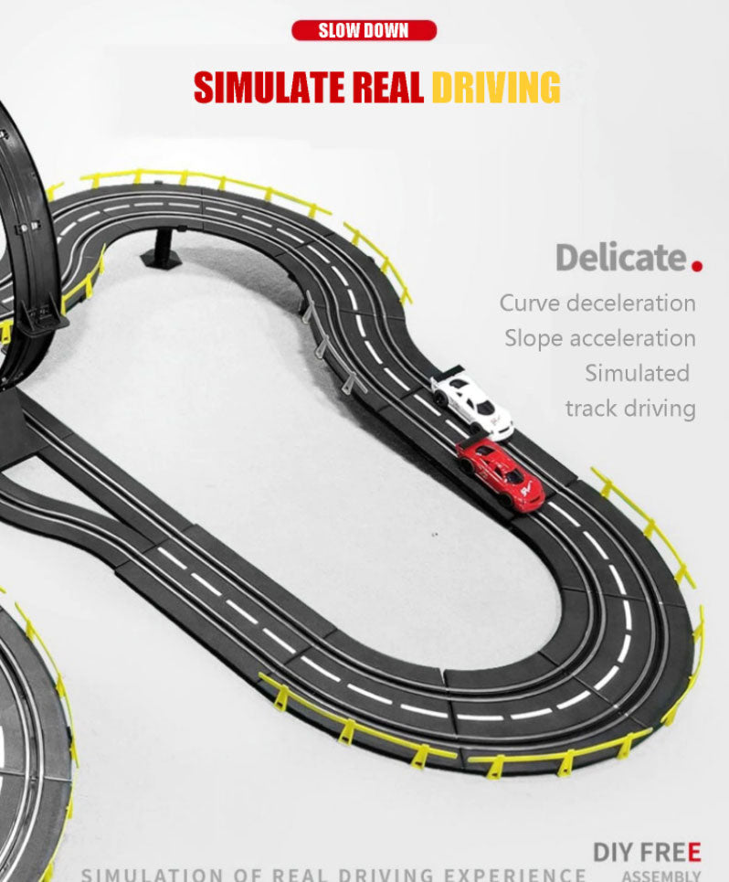 5m Electric Track Racing Slot Sets 1:43 Circuit Race RC Cars Kids Vehicle Toys Gift