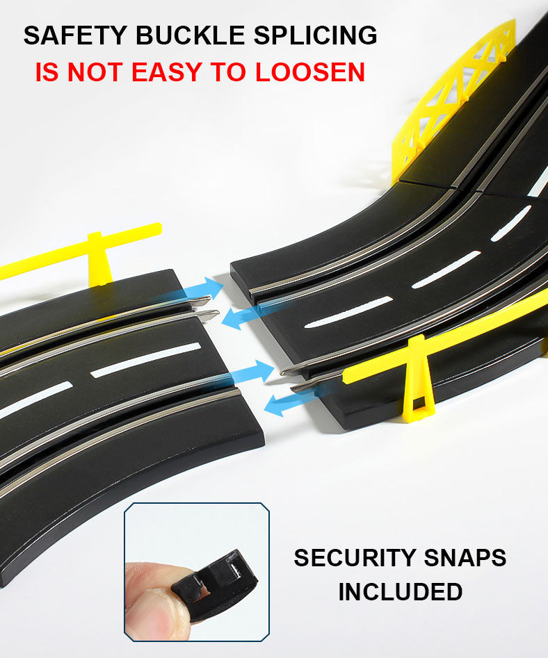 5m Electric Track Racing Slot Sets 1:43 Circuit Race RC Cars Kids Vehicle Toys Gift