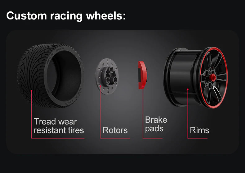 CADA C61053W 4449pcs V12 Hypercar Master Supercar Series Designed by Suhwan Ji 1:8