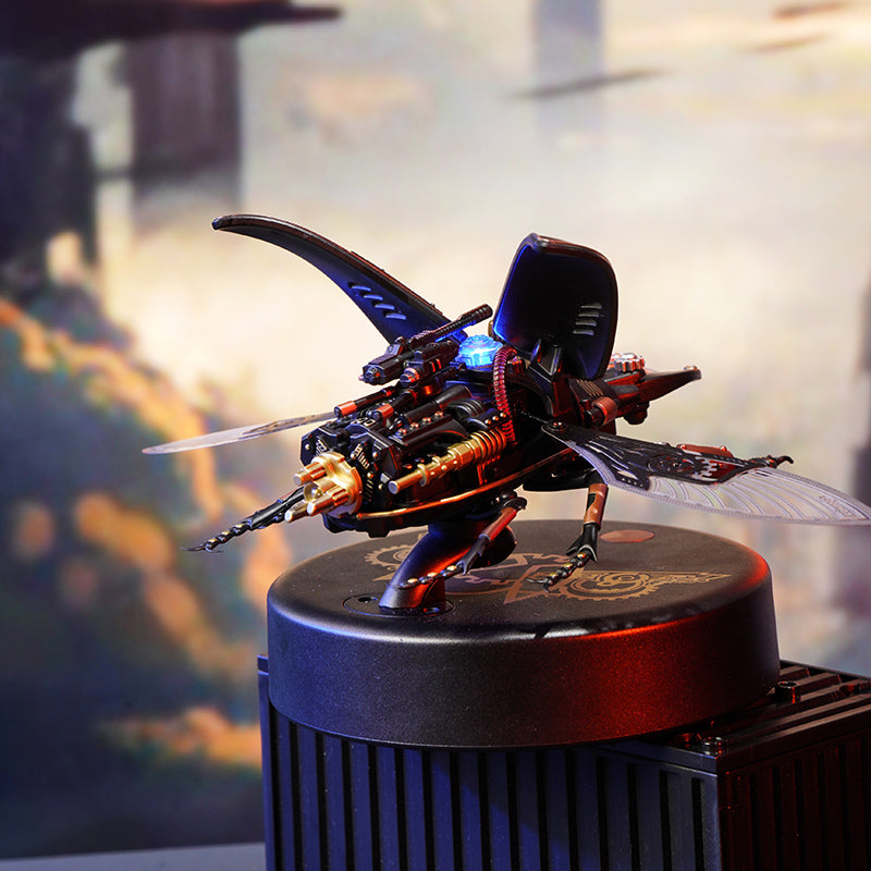 Robotime ROKR Storm Beetle DIY Mechanic Organism 3D puzzle Series speed up to 1200 rpm Funny Toys for kids MI03