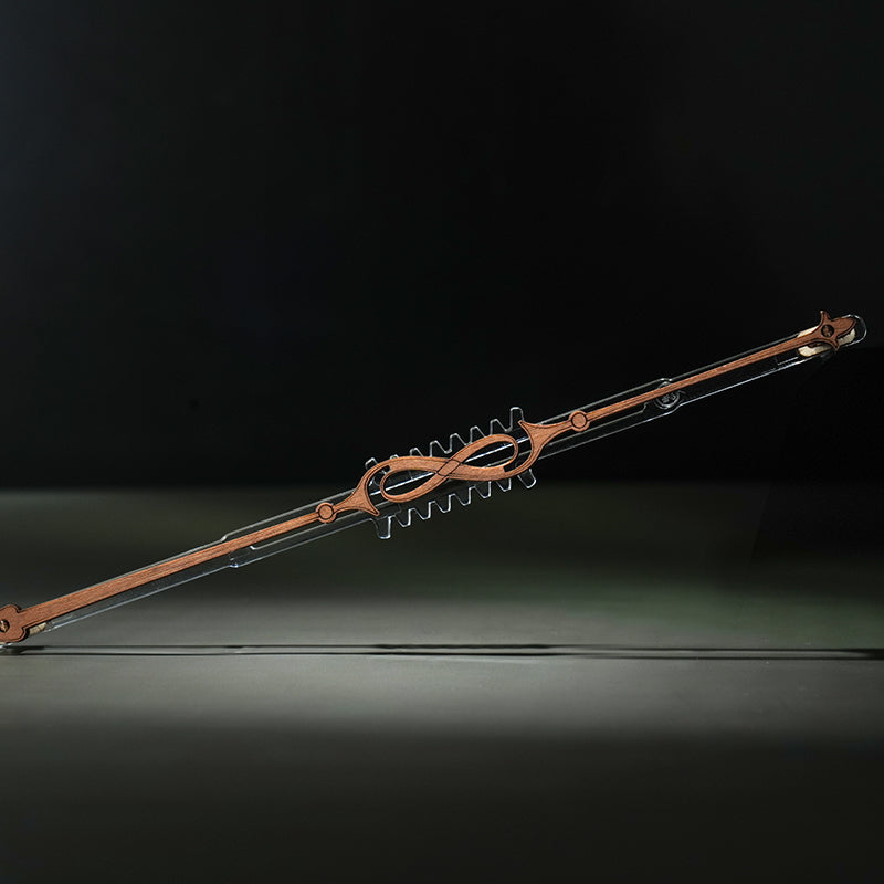 Robotime ROKR Magic Cello Mechanical Music Box 3D Wooden Puzzle Magical Mystery  Funny Toy for Kids Child