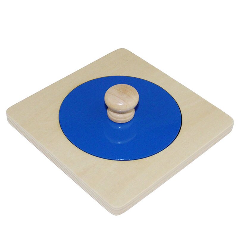 Montessori Shape Matching Board Wooden Puzzle Learning Educational Toy For Kids