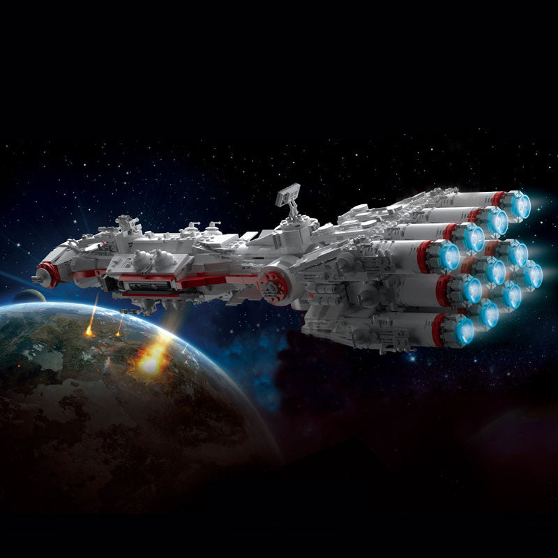 2905pcs MOULD KING Tantive IV Warship Battleship Building Blocks Bricks Toy Set