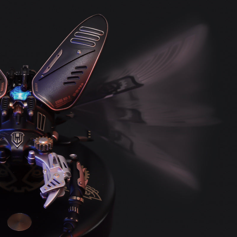 Robotime ROKR Storm Beetle DIY Mechanic Organism 3D puzzle Series speed up to 1200 rpm Funny Toys for kids MI03