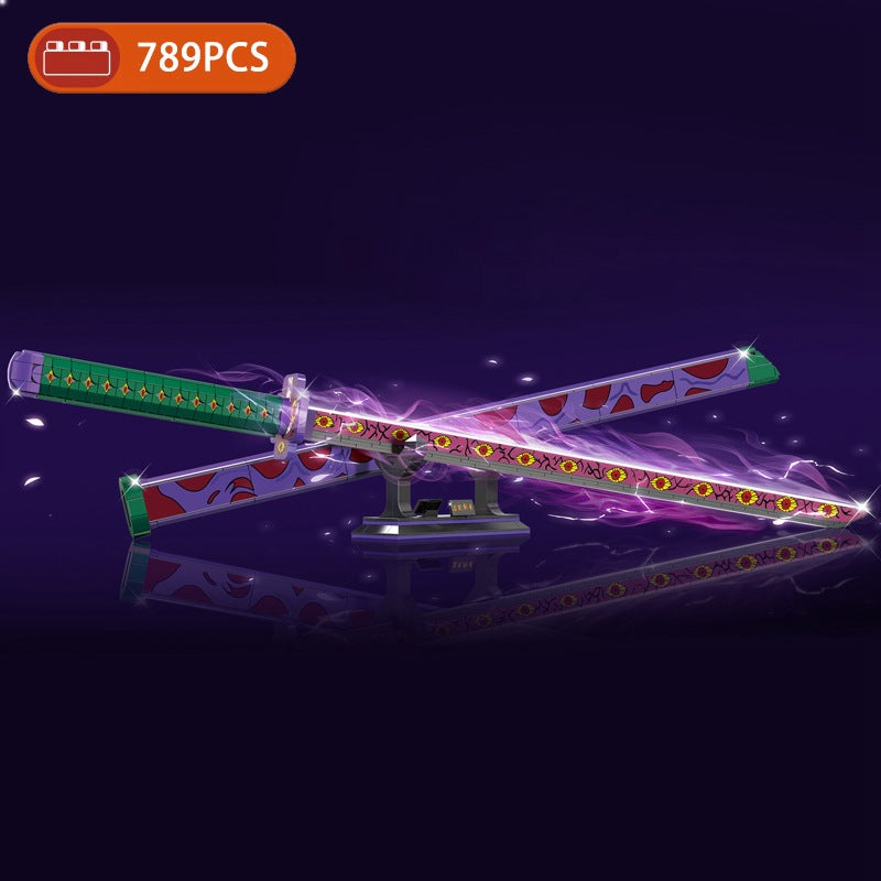 Demon 1511 Slayer Sword Building Set Children's Puzzle Assembly Building Blocks Toy Compatible with LEGO Collectible Gifts for Kids and Adults 8+