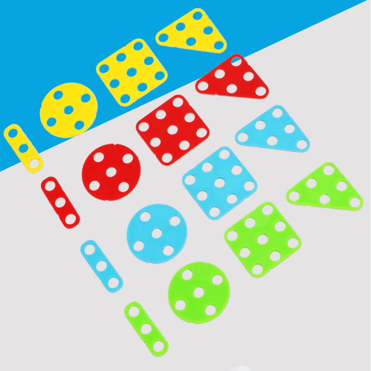 Children construction sets - 151PCS -  Peg Electric Drill Assemble & Building Toy Set