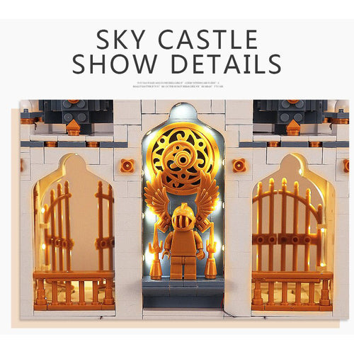 2866pcs Sky Castle Blocks Kids Building Toys Girls Puzzle Block Mould King Gift