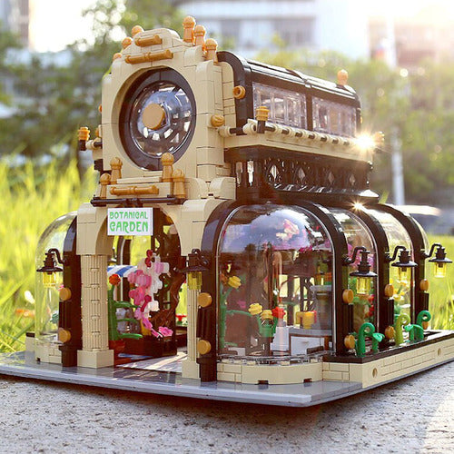 2147pcs Botanical Garden Blocks Kids Building Toys Puzzle Block Mould King Gift