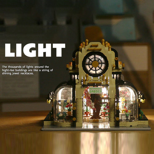 2147pcs Botanical Garden Blocks Kids Building Toys Puzzle Block Mould King Gift