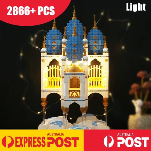 2866pcs Sky Castle Blocks Kids Building Toys Girls Puzzle Block Mould King Gift