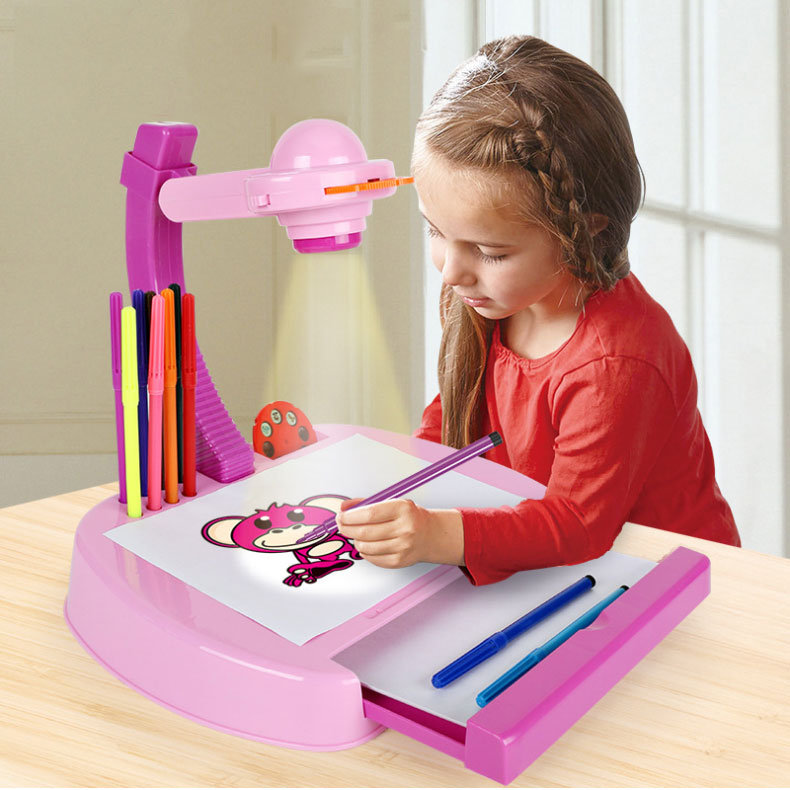 Drawing Projector Small Table for Kids Trace and Australia