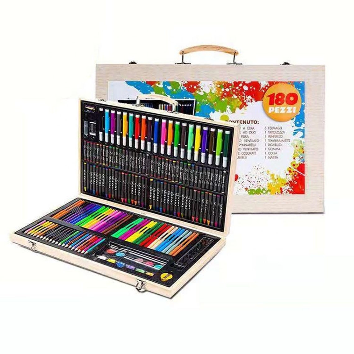 168 Pieces Art Supplies Set Deluxe Art Creativity Painting Drawing Sets For  Adult & Kids Colored Pencil Kit For Artists Drawing - Drawing Toys -  AliExpress