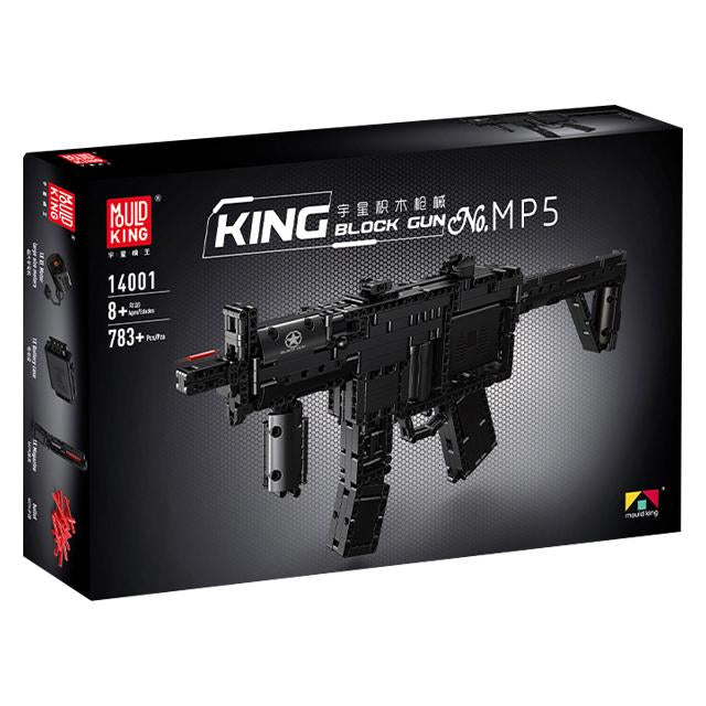 783PCS Mould King 14001 MP5 Motorised MP5 Gun Building Blocks Toy Assembly Set